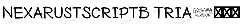 NexaRustScriptB Tria字体转换